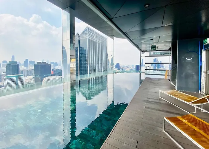 公寓 Near Bts L Centralworld L Pool And Sauna *