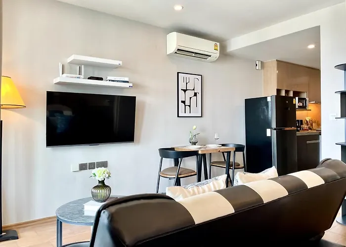 公寓 Near Bts L Centralworld L Pool And Sauna 曼谷
