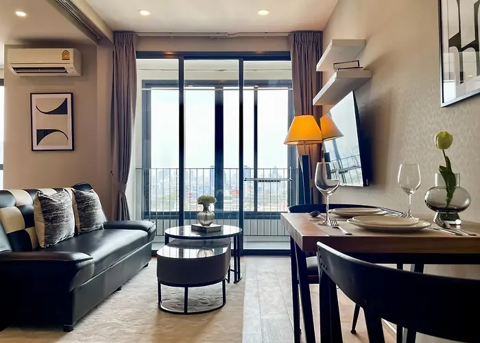 公寓 Near Bts L Centralworld L Pool And Sauna 曼谷