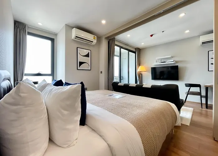 公寓 Near Bts L Centralworld L Pool And Sauna 曼谷