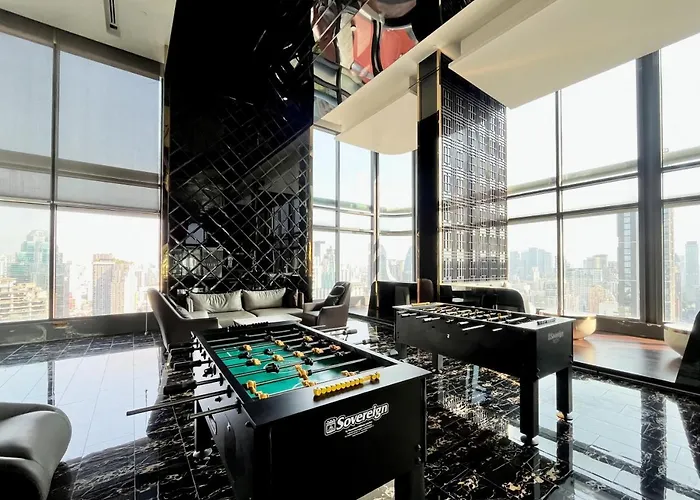 公寓 Near Bts L Centralworld L Pool And Sauna *